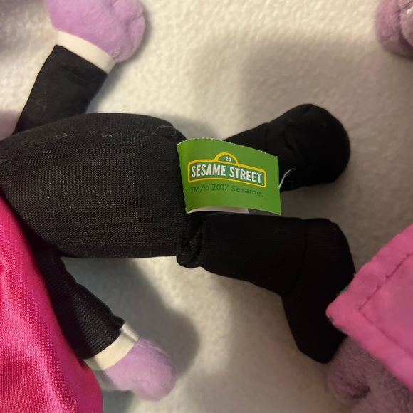 The Count Sesame Street Count Plush Duo - Purple and Black - Picture 9 of 11